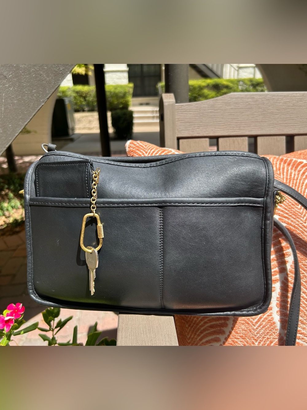 Vintage Coach Companion Crossbody Bag